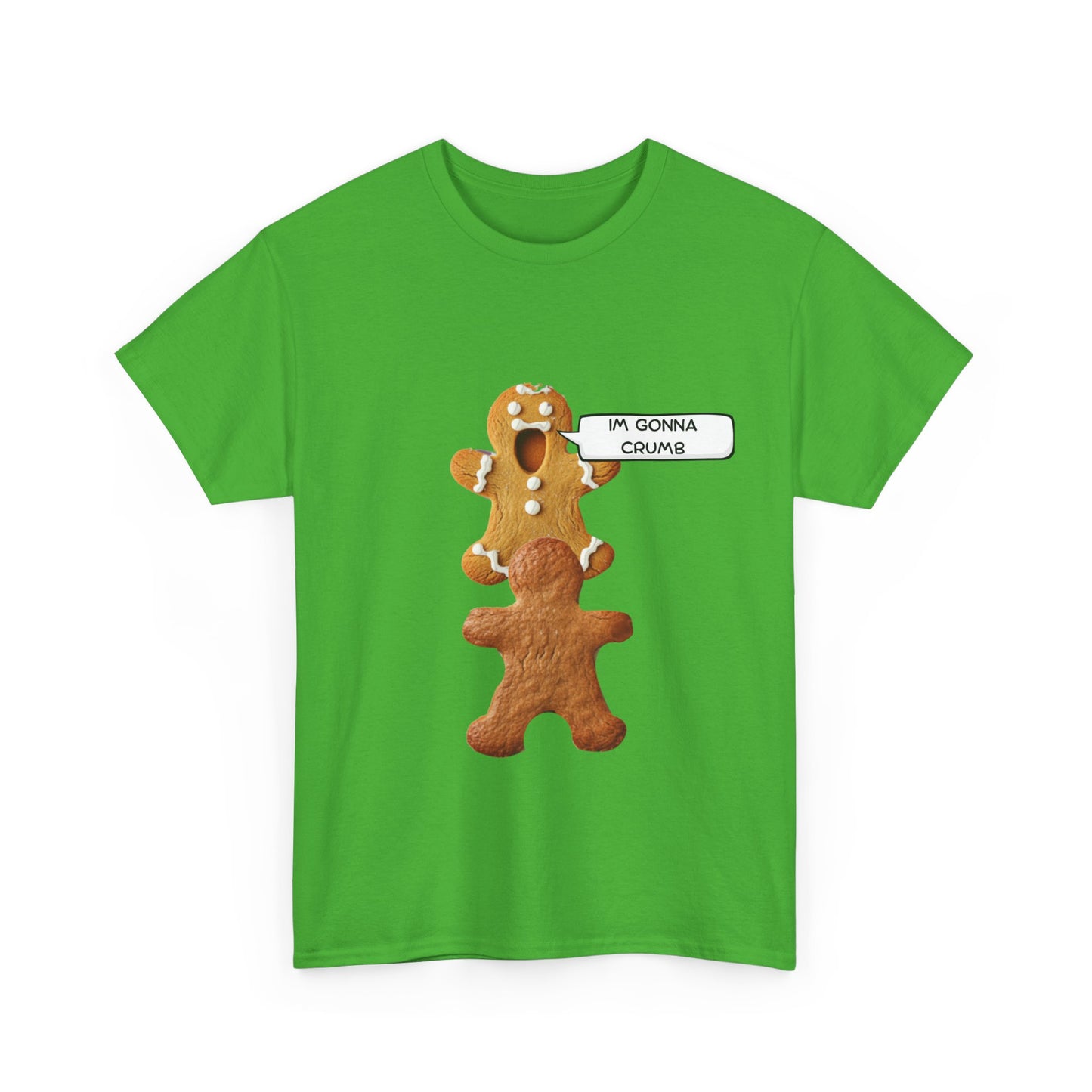 Funny Christmas Tee - Im Gonna Crumb Gingerbread Man 'Crumb' Design